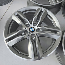 Load image into Gallery viewer, 4x Alufelge 18 Zoll 7.5" 5x112 51ET Glanz Graphit 7850456 BMW F39 X1 F48 Mg FEL8509173554xx