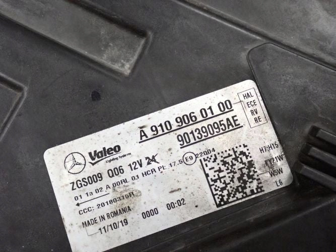 Frontscheinwerfer Mercedes-Benz Sprinter A9109060100 Rechts Headlight