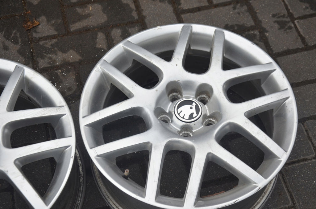 4x Alufelge 16 Zoll 6.5" 5x112 42ET Skoda Rapid Kamiq T-Cross Rim Wheel FEL3257844560zd
