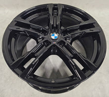 Laden Sie das Bild in den Galerie-Viewer, 4x Alufelge 18 Zoll 8.0" 5x112 57ET Glanz Schwarz 8292352 BMW 1 F40 Mg Rim Wheel FEL8448444040rm