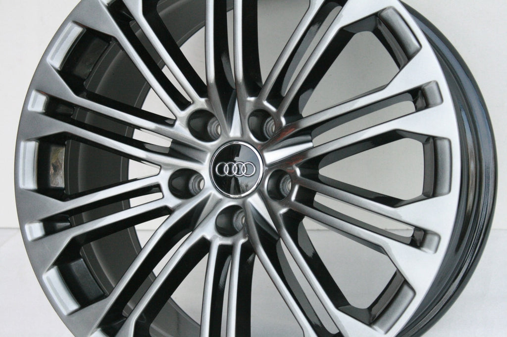 4x Alufelge 18 Zoll 8.5" 5x112 29ET 8W0601025AJ Audi Rim Wheel FEL8990193876po