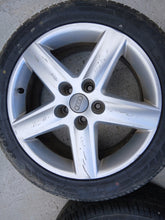 Laden Sie das Bild in den Galerie-Viewer, 4x Alufelge 17 Zoll 7.5" 5x112 45ET 8E0601025E Audi A4 B6 Rim Wheel FEL5402026301ws