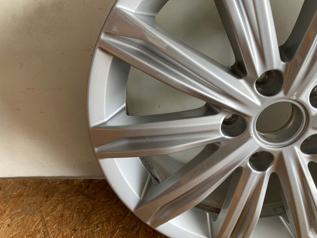 1x Alufelge 17 Zoll 6.5" 5x112 52ET Glanz Silber 5TA601025D VW Passat Rim Wheel FEL6591589518wa
