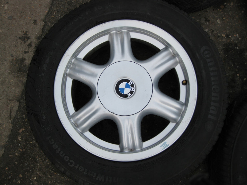 4x Alufelge 15 Zoll 7.0" 5x120 47ET KBA42184 BMW E36 Rim Wheel FEL9601361379mw