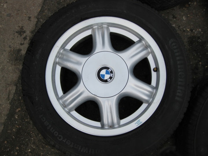 4x Alufelge 15 Zoll 7.0" 5x120 47ET KBA42184 BMW E36 Rim Wheel FEL9601361379mw