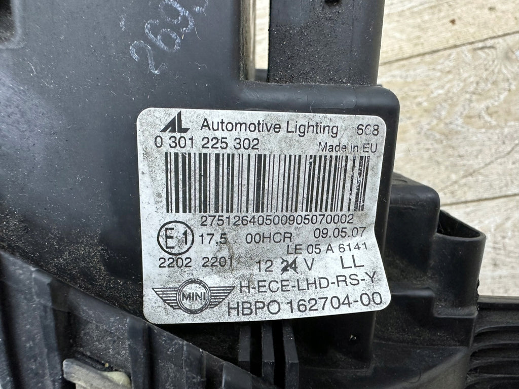 Frontscheinwerfer Mini R56 162704-00 Ein Satz Scheinwerfer Headlight SCH6092302704si