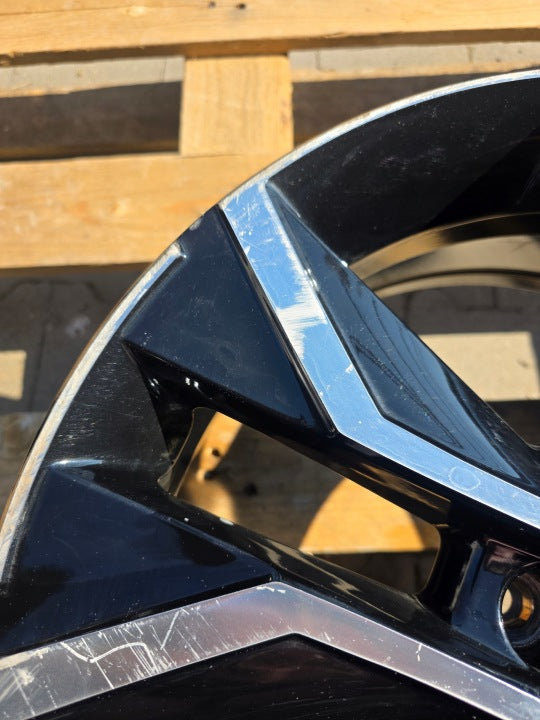 1x Alufelge 18 Zoll 6.5" 5x108 26ET Glanz Schwarz 9833485080 Citroën I Rim Wheel FEL3127322525am