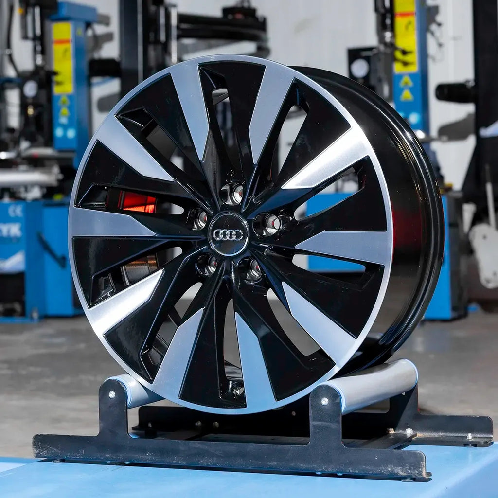 4x Alufelge 18 Zoll 8.0" 5x112 39ET Glanz Grau 4K0601025 Audi Mg Rim Wheel FEL3743616887nb