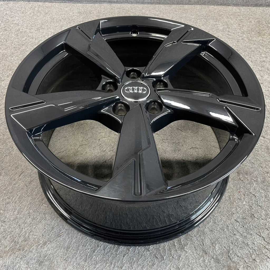 4x Alufelge 18 Zoll 8.0" 5x112 39ET Glanz Silber 4K0601025D Audi A6 C8 Rim Wheel FEL9755091052mi