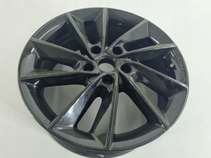 1x Alufelge 17 Zoll 6.5" 5x112 38ET Glanz Schwarz DK65738 Skoda I Rim Wheel FEL2950881892ek