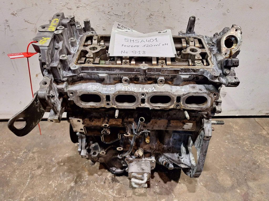 Motor Renault Clio IV 5M5A401 1.6 TCE 120TKm Benzin Engine Unkomplett