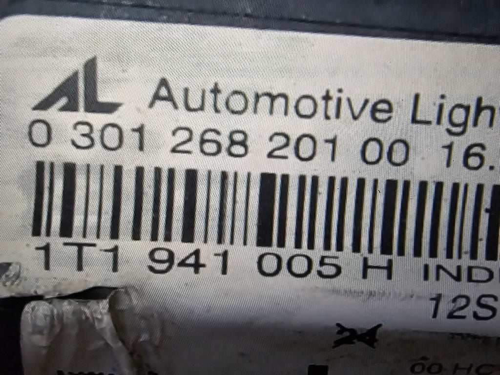 Frontscheinwerfer VW Touran 1t1 1T1941005H Links Scheinwerfer Headlight