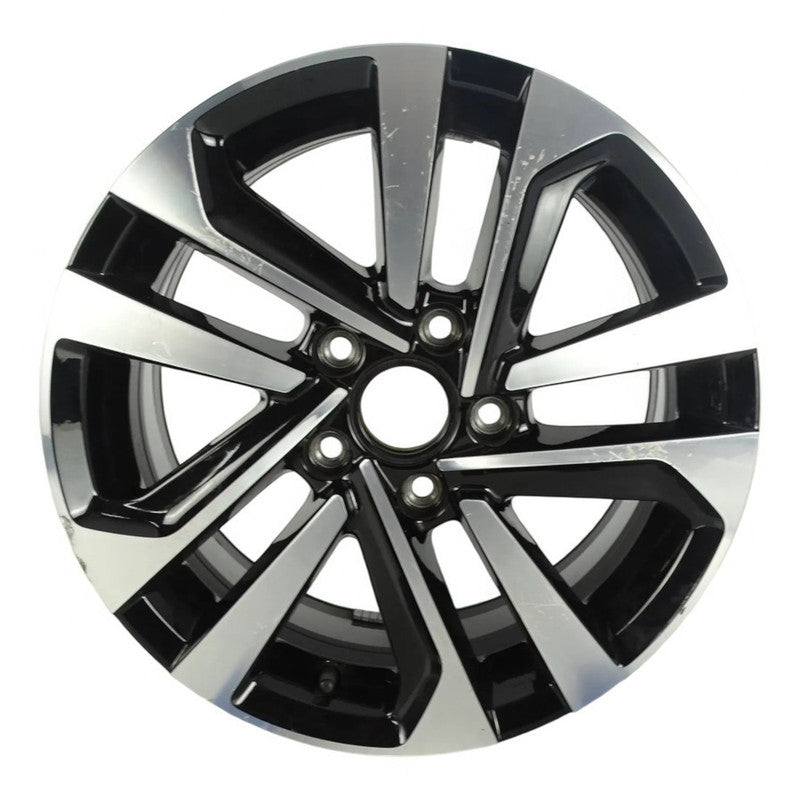 1x Alufelge 16 Zoll 6.5" 5x112 46ET Vw Rim Wheel