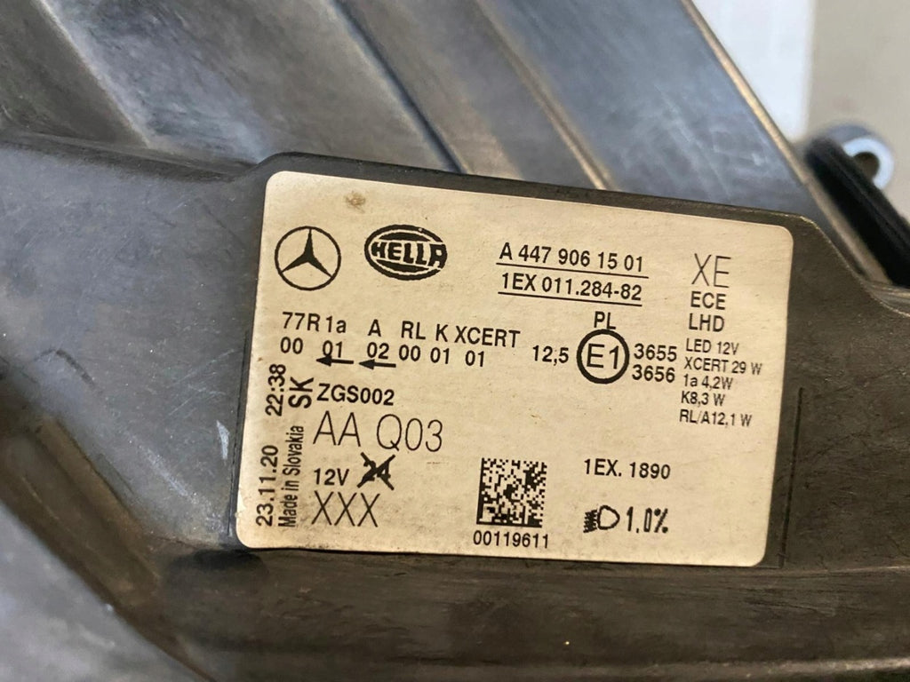 Frontscheinwerfer Mercedes-Benz W447 A4479061501 Full LED Rechts Headlight SCH8058052162su
