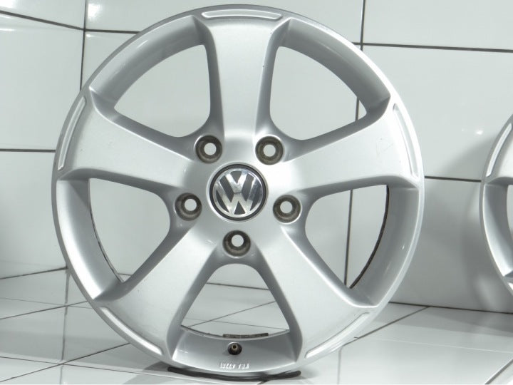 4x Alufelge 17 Zoll 7.5" 5x130 50ET Glanz Silber 7P0071497 VW Touareg Rim Wheel FEL4148173316pi