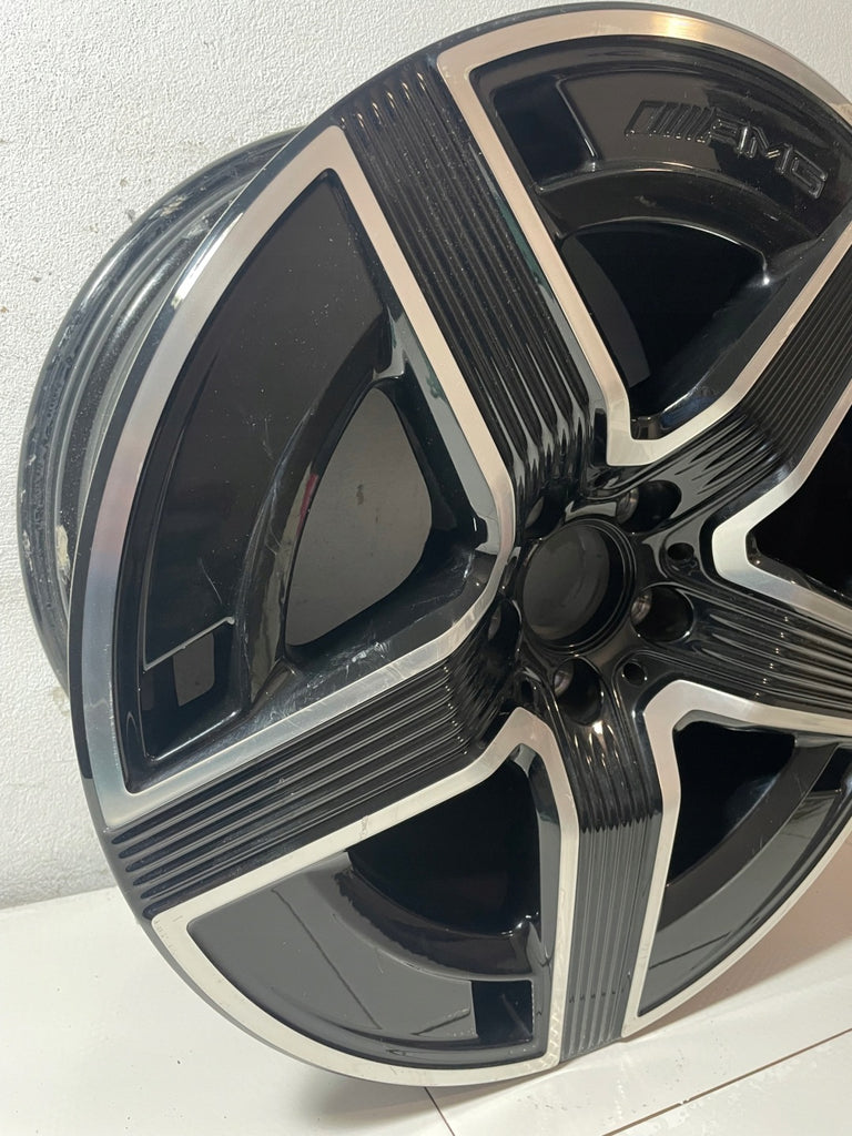 1x Alufelge 19 Zoll 9.0" 5x112 A2544010500 Mercedes-Benz Glc Amg Rim Wheel FEL9968196290xz