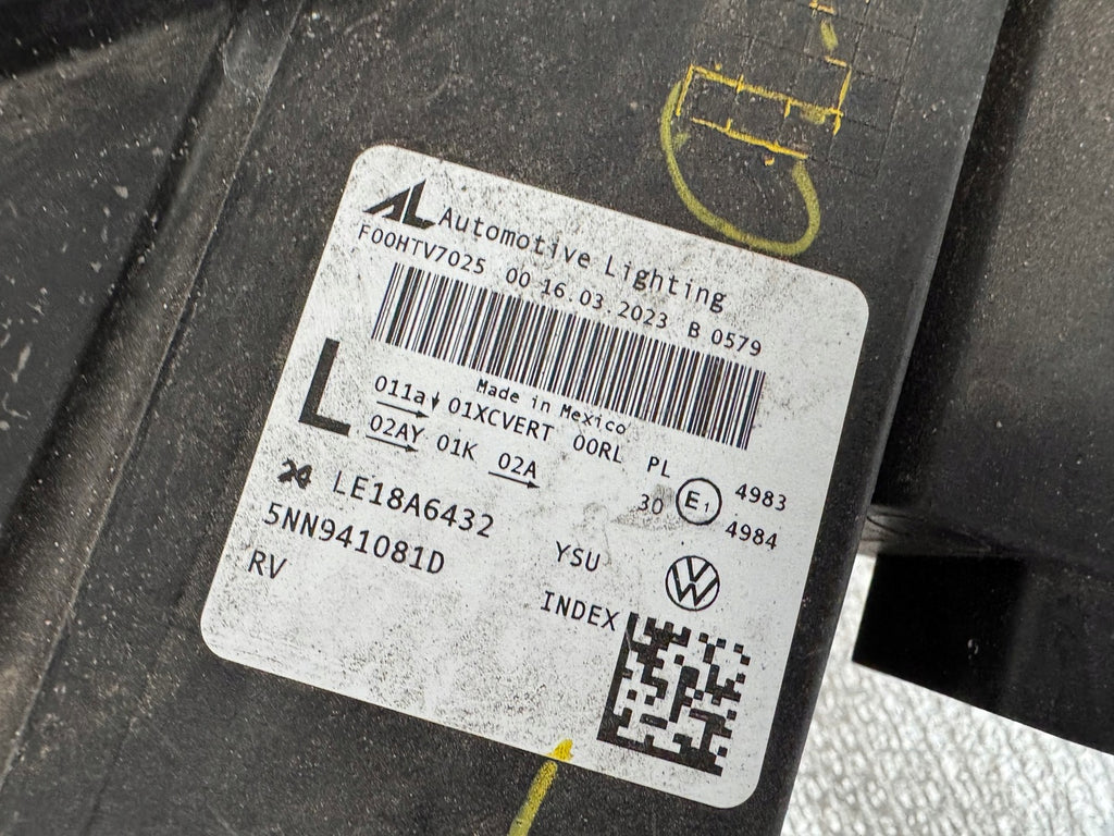 Frontscheinwerfer VW Tiguan Allspace 5NN941081D Links Scheinwerfer Headlight