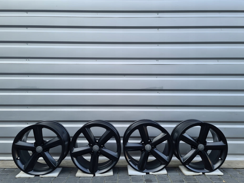 4x Alufelge 18 Zoll 8.5" 5x112 29ET 8T0601025M Audi Rim Wheel FEL6629328363ul