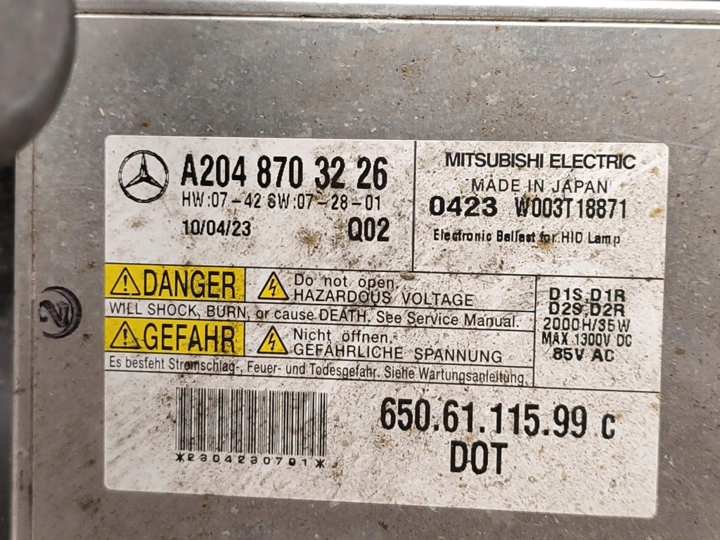 Frontscheinwerfer Mercedes-Benz X204 2048207559 Xenon Rechts Headlight SCH5003044415pq