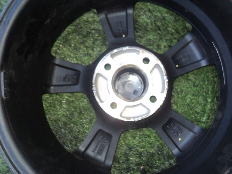 1x Alufelge 16 Zoll 6.5" 4x108 38ET Glanz Schwarz Ford Rim Wheel FEL6029147439aq