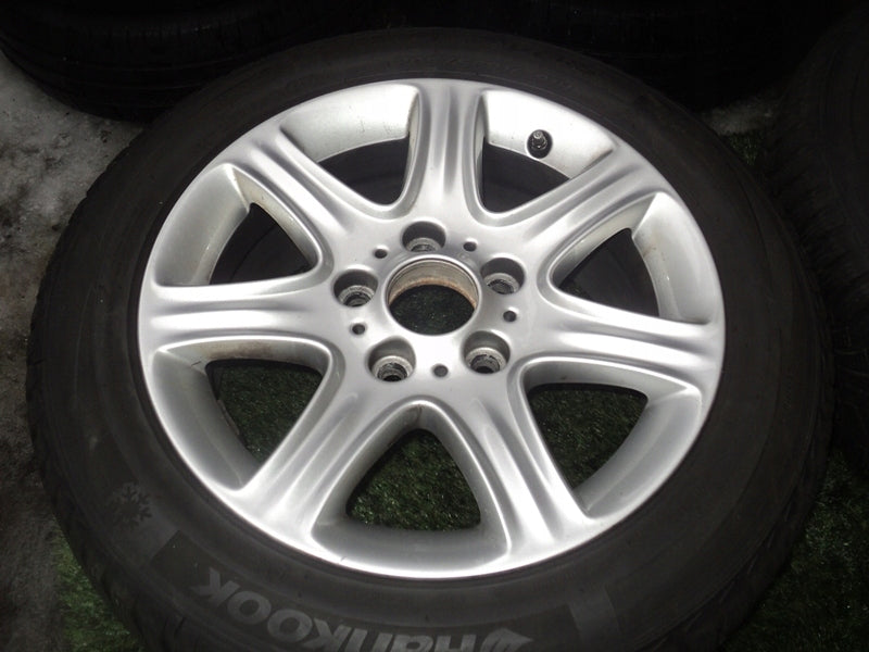 4x Alufelge 16 Zoll 7.0" 5x120 40ET Glanz Weiß 6796201 BMW E36 Rim Wheel FEL1691490200at