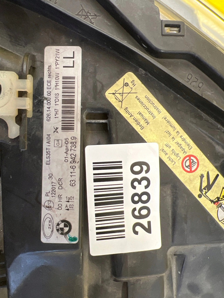 Frontscheinwerfer BMW 3 E91 E90 69427389 Xenon Rechts Scheinwerfer Headlight SCH2360440682ay