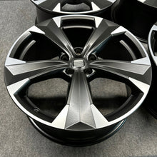 Laden Sie das Bild in den Galerie-Viewer, 4x Alufelge 19 Zoll 8.0" 5x112 45ET Glanz Schwarz 575601025AS Cupra Ateca FEL7381981127mp