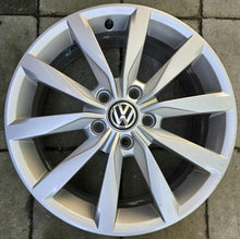 Load image into Gallery viewer, 4x Alufelge 17 Zoll 6.0" 5x112 48ET Glanz Silber 5G0601025 VW Golf I Rim Wheel FEL1959939945hc
