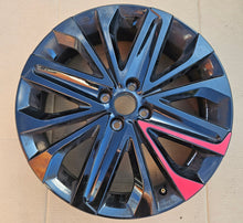 Load image into Gallery viewer, 1x Alufelge 18 Zoll 5.0" 4x100 40ET Matt Schwarz CMS1229-2 Toyota Aygo Rim Wheel FEL6701272124fe