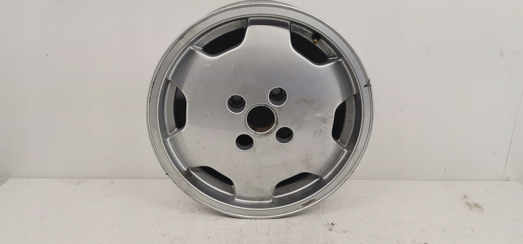 1x Alufelge 15 Zoll 6.0" 4x108 37ET Silber 895601025 Audi Coupe Rim Wheel