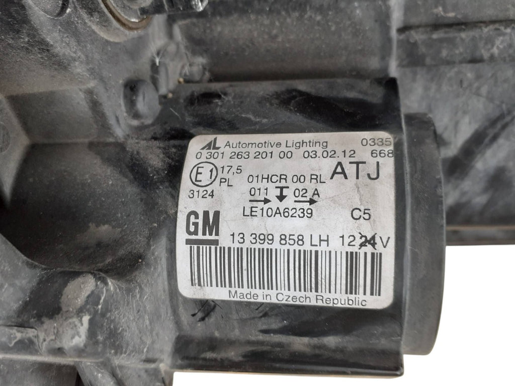 Frontscheinwerfer Opel Zafira C 30126320100 Links Scheinwerfer Headlight