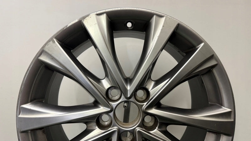 1x Alufelge 18 Zoll 7.5" 5x114.3 45ET Glanz Grau Toyota Rav Rim Wheel FEL7244497398kb