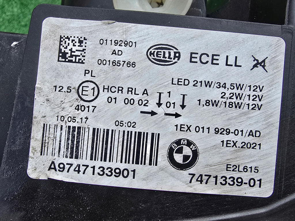 Frontscheinwerfer BMW 1 F21 F20 7471339-01 Full LED Links Scheinwerfer Headlight SCH7033785045lp