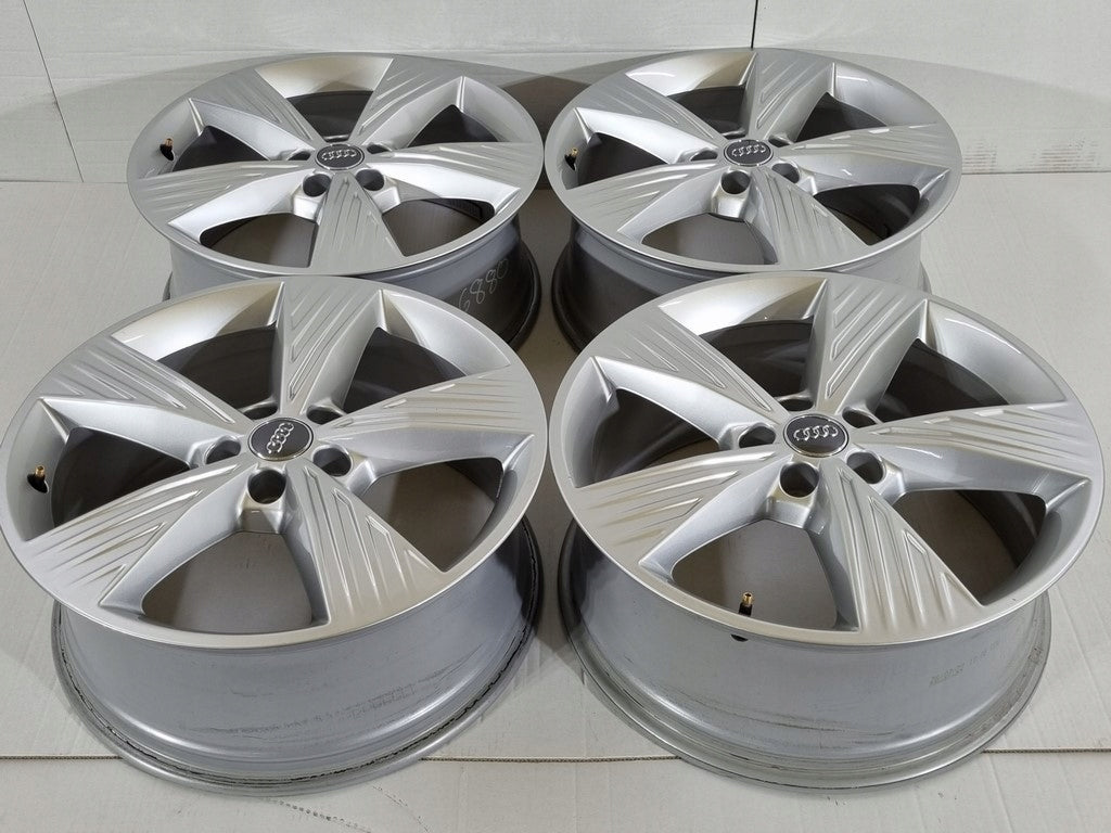 4x Alufelge 19 Zoll 8.0" 5x112 45ET Glanz Silber 89A601025B Audi E-Tron FEL3618009617ty