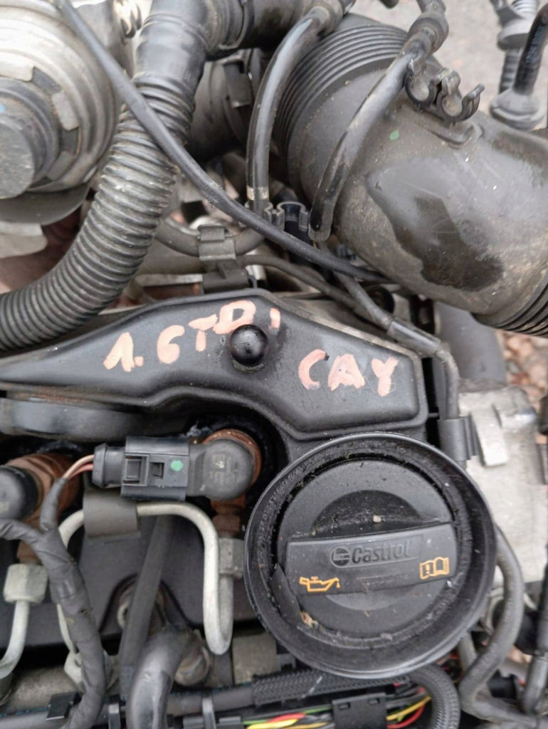 Motor Audi Skoda A3 CAYC 1.6 TDI 105PS 77kW 2008 Diesel Engine Komplett