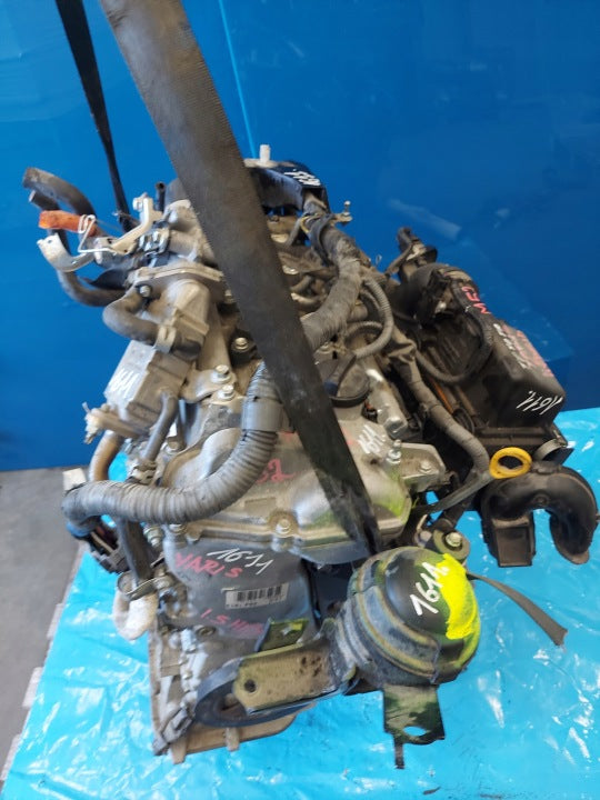 Motor Toyota Yaris 1NZ X1NZP92 1.5 109TKm Hybrid Engine Komplett MOT5873082532uj