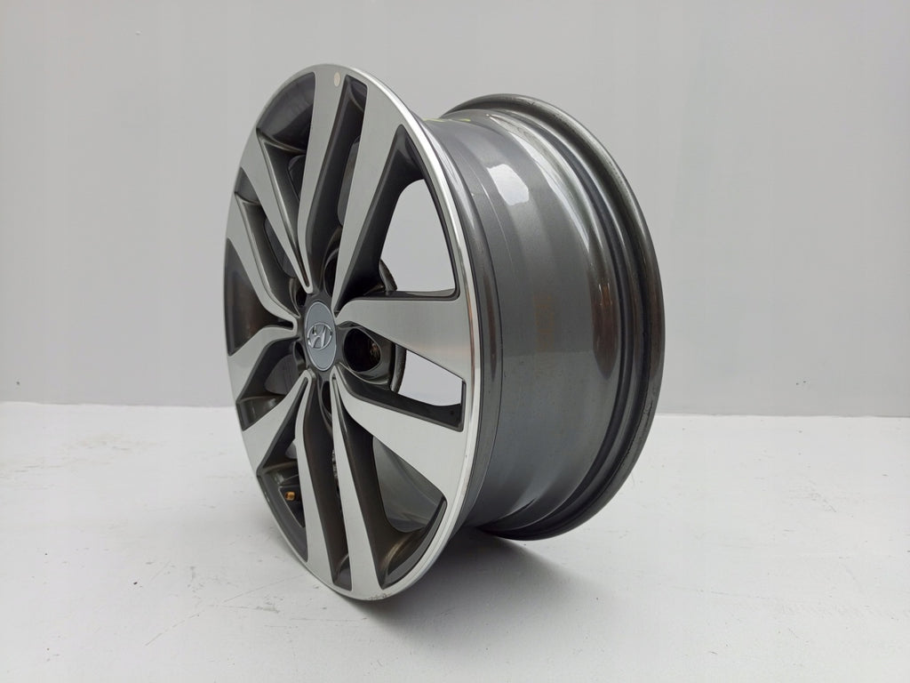 1x Alufelge 16 Zoll 6.5" 5x114.3 50ET Glanz 52910-G4200 Hyundai I30 Iii FEL2508023845bm