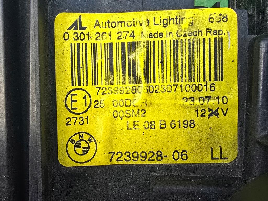 Frontscheinwerfer BMW 3 E93 E92 7239928-06LL Bi-Xenon Rechts Headlight SCH8207409352sa
