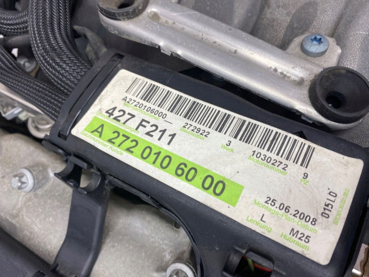 Motor Mercedes-Benz W211 M272922 2.5 204PS 150kW 81TKm 2008 Benzin Komplett MOT1303182958fk