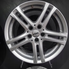 Laden Sie das Bild in den Galerie-Viewer, 4x Alufelge 17 Zoll 7.5" 5x105 36ET Glanz Silber Audi A6 A8 Rim Wheel FEL9844900141ij