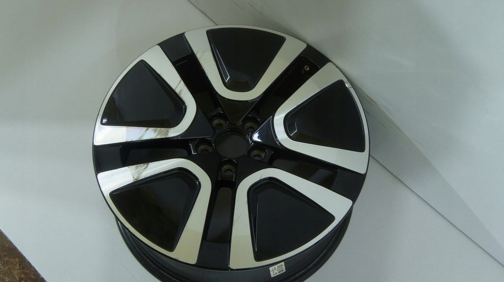 1x Alufelge 19 Zoll 7.5" 5x108 50 5ET Glanz Schwarz 31680404 Volvo Rim Wheel