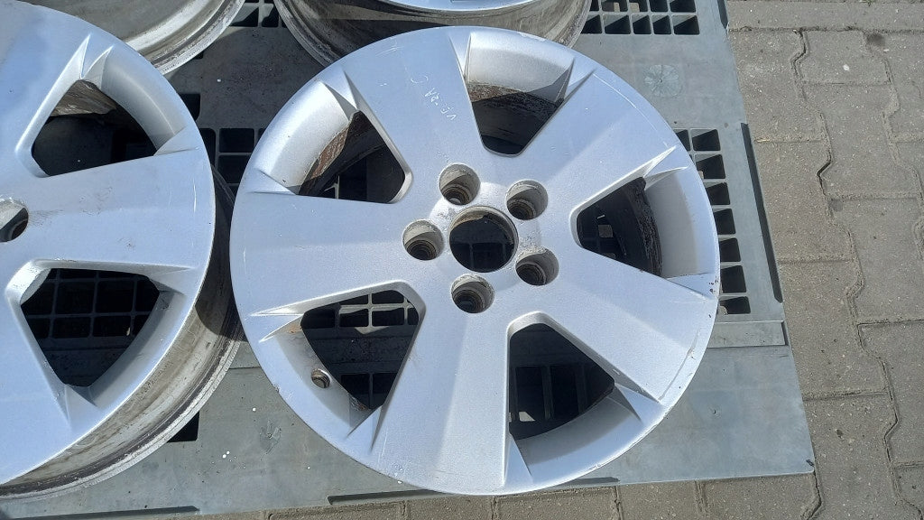 4x Alufelge 16 Zoll 6.5" 5x110 41ET Glanz Silber 09179595 Opel Rim Wheel FEL2603810980bx