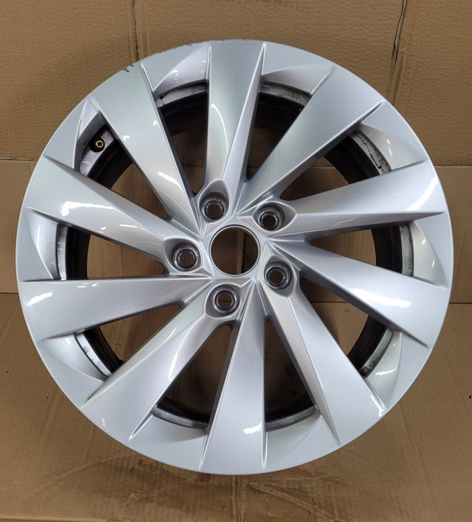 1x Alufelge 17 Zoll 7.0" 5x112 46ET Glanz 5E3601025 Skoda Octavia Iii Rim Wheel FEL3325886639da