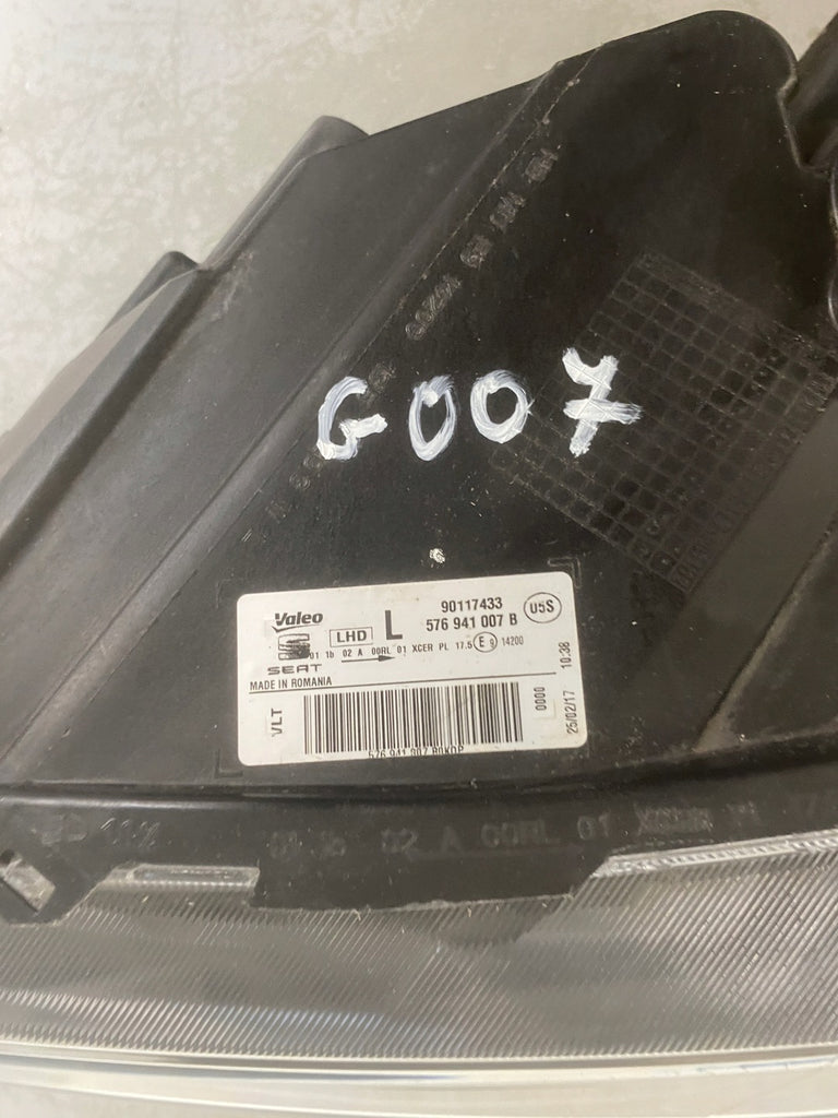 Frontscheinwerfer Seat Ateca 576941007B LED Links Scheinwerfer Headlight SCH6536662986ne