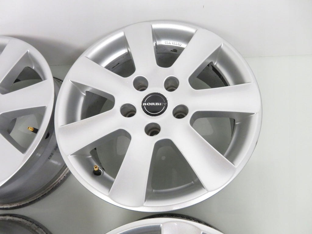 4x Alufelge 16 Zoll 7.0" 5x120 20ET Glanz Silber CA70638 BMW 3 E91 E60 E90 FEL5024320489vh