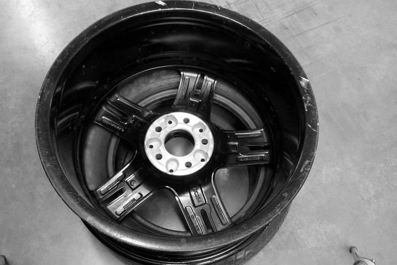 1x Alufelge 19 Zoll 8.0" 5x112 43ET Glanz Schwarz A2384010300 Mercedes-Benz