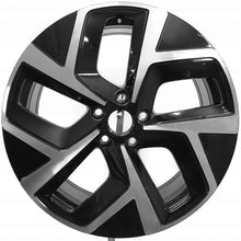Load image into Gallery viewer, 1x Alufelge 19 Zoll 7.5" 5x112 50ET Glanz Schwarz 10A601025K 10A601025L VW Id.3 FEL7657864490qz