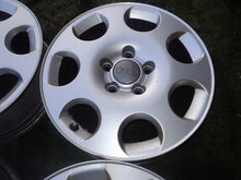 Laden Sie das Bild in den Galerie-Viewer, 4x Alufelge 16 Zoll 6.5" 5x112 50ET Glanz Weiß Audi Rim Wheel FEL1458480535hu