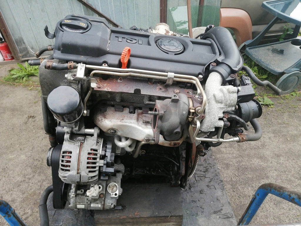 Motor Audi Skoda Octavia II CAXC CAXA 1.4 TSI 166TKm Benzin Engine Komplett