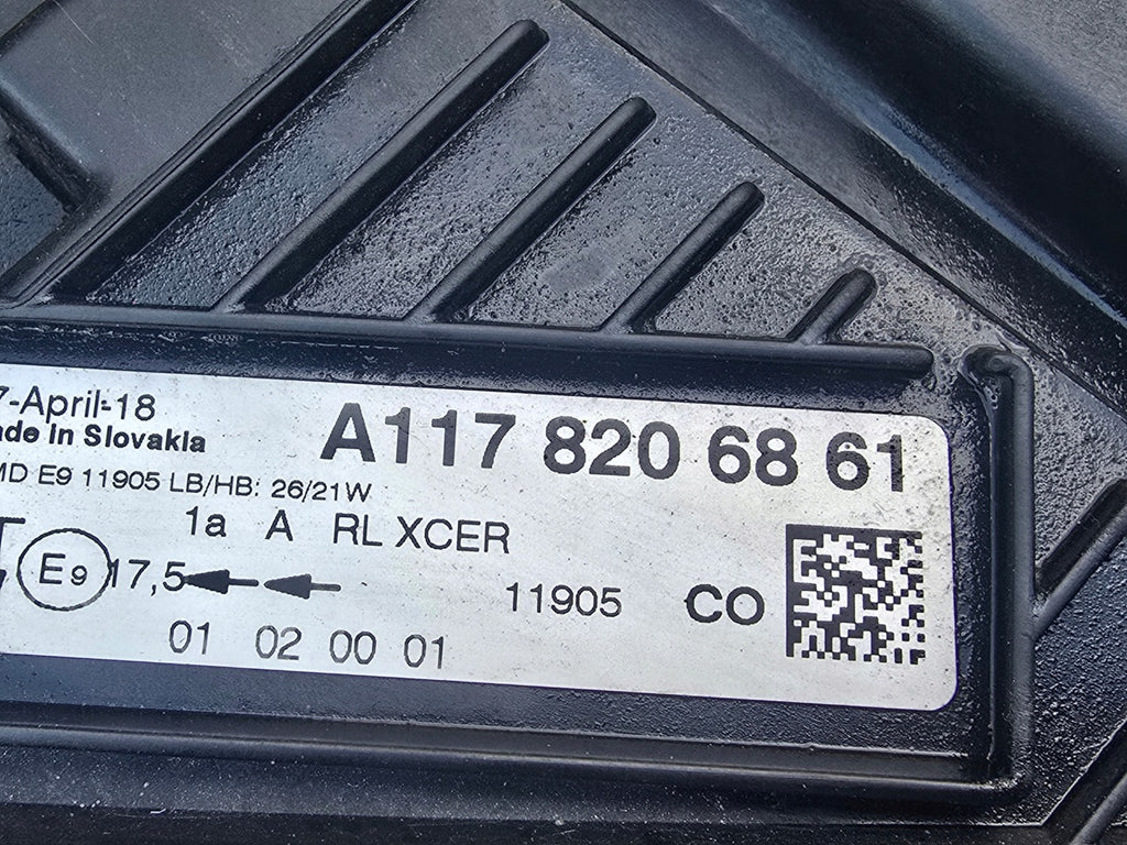 Frontscheinwerfer Mercedes-Benz Cla A1178206861 Rechts Scheinwerfer Headlight SCH6298820397gk